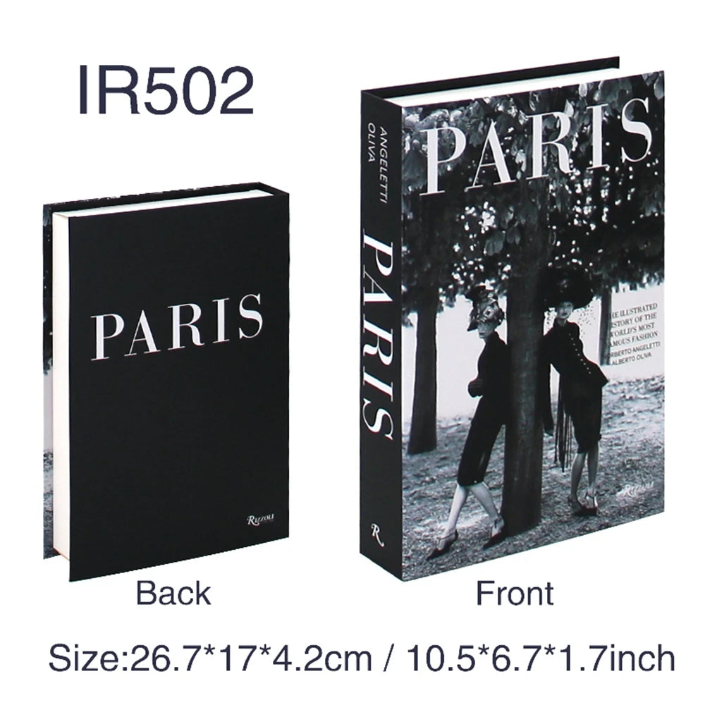Livro Decorativo Falso com Compartimento Secreto para Sala