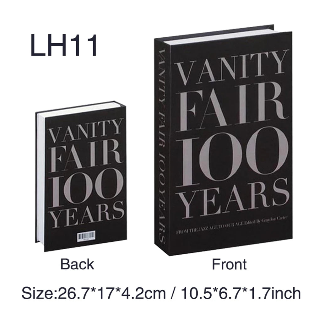 Livro Decorativo Falso com Compartimento Secreto para Sala