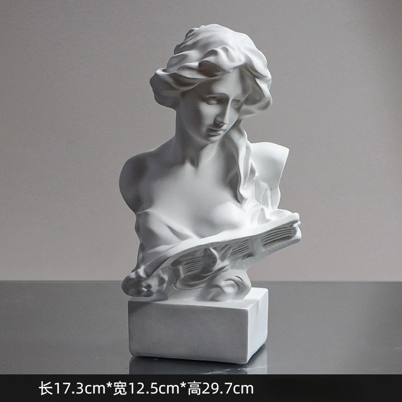 Estilo Elegante de Estatuária Grega
