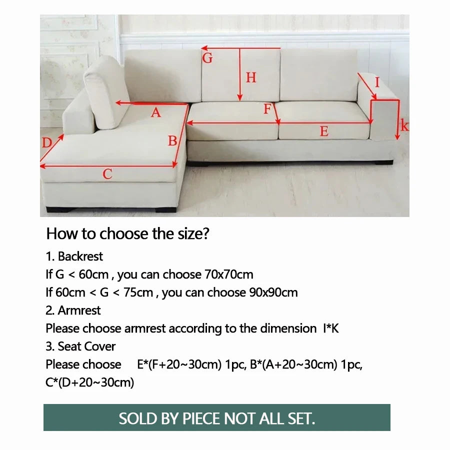 Cobertor de Sofa em Veludo com Estilo Listrado para Sala