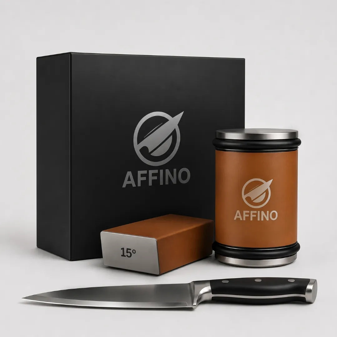 Affino™ - Afiador de Facas Magnético de Rolo Diamantado
