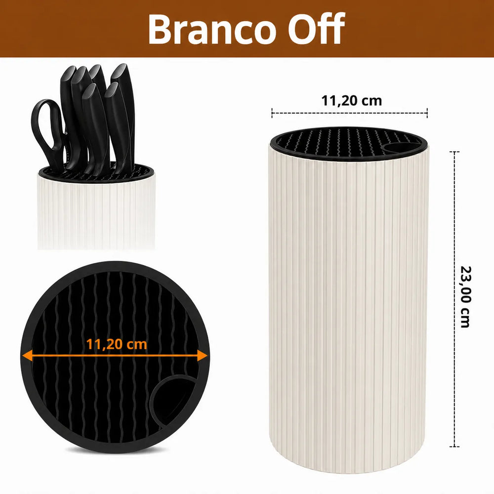 Suporte para Facas com Design Compacto