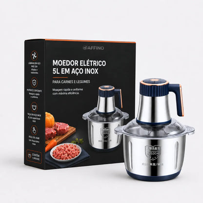 Triturador Turbo Pro 5L – Corte e Moagem de Precisão