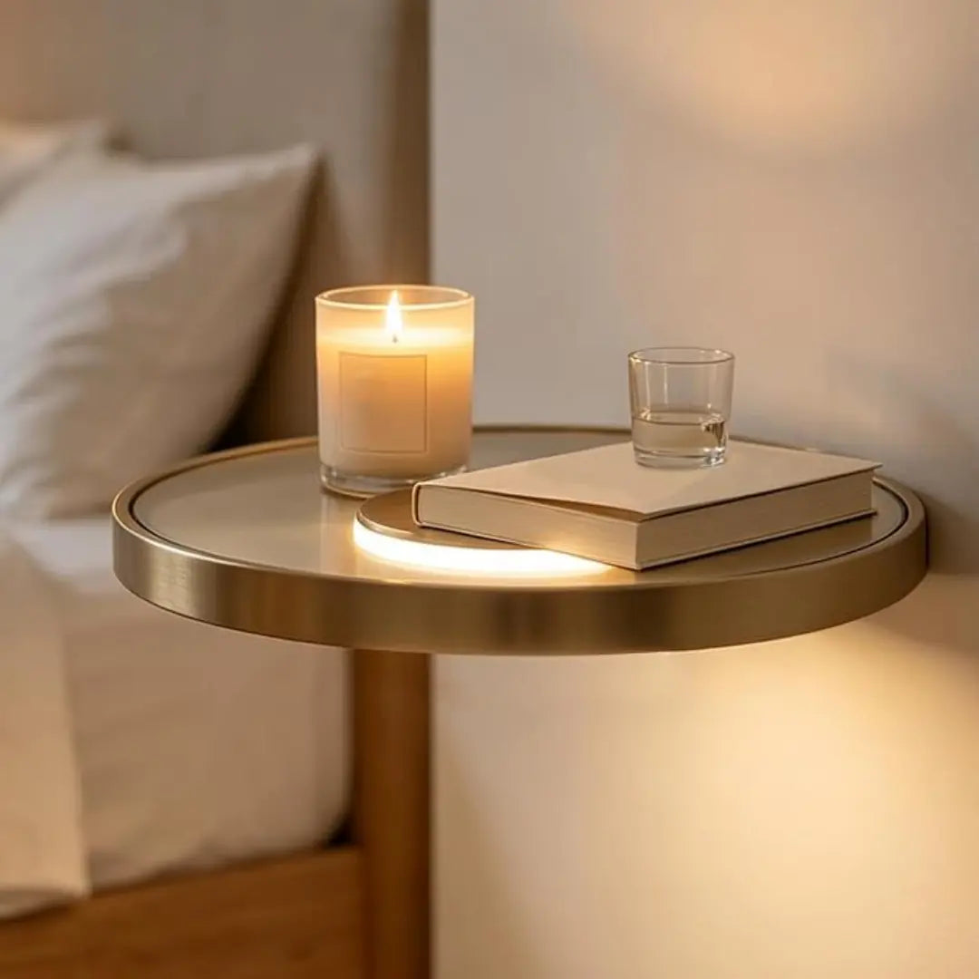 Prateleira Solaris com Iluminação Embutida para Plantas e Decoração
