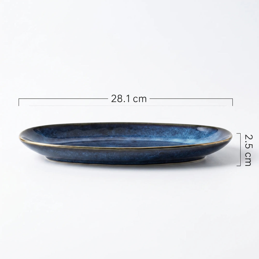 Travessa de Cerâmica Estilo Japonês em Formato de Peixe