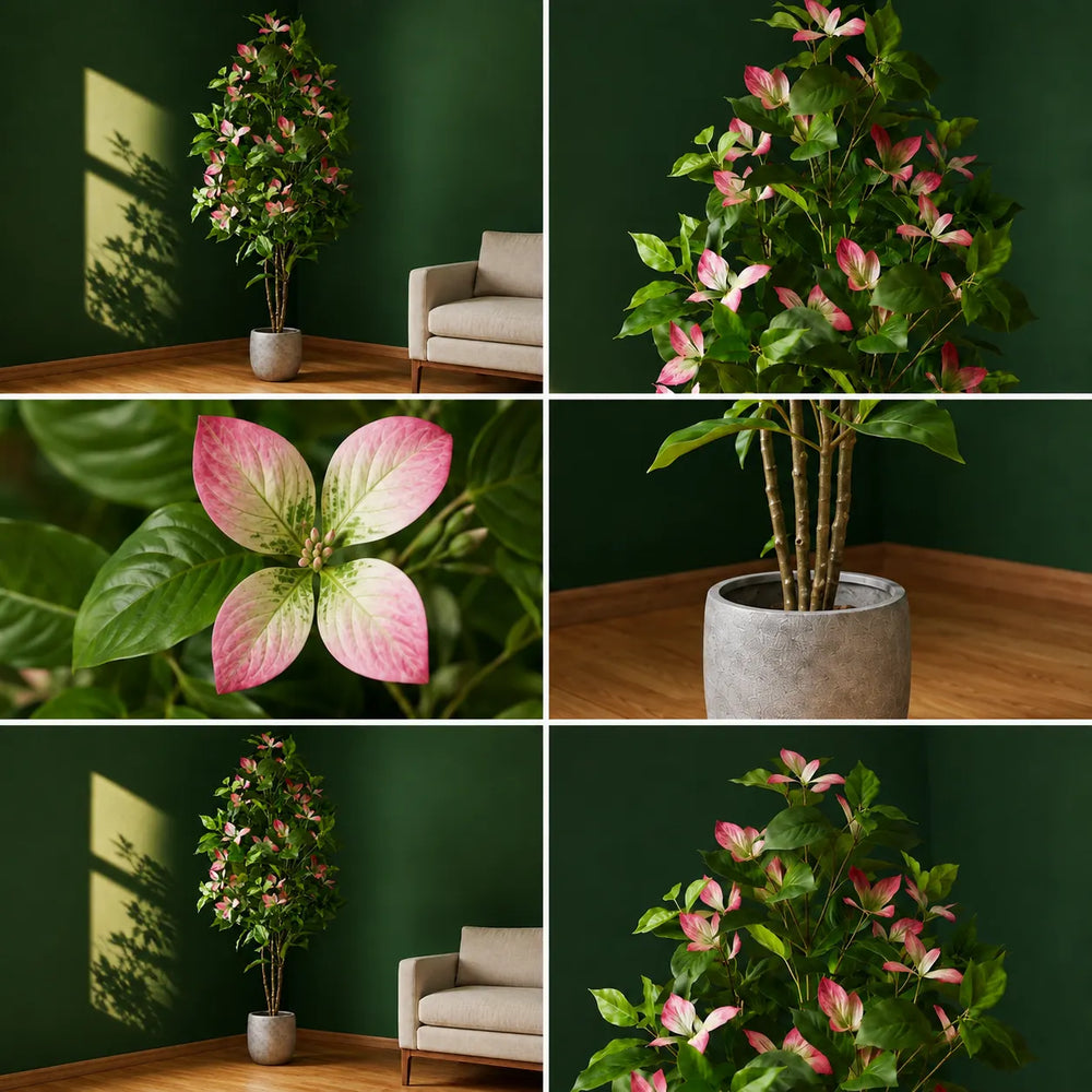 Árvore Artificial Florescente Ametista
