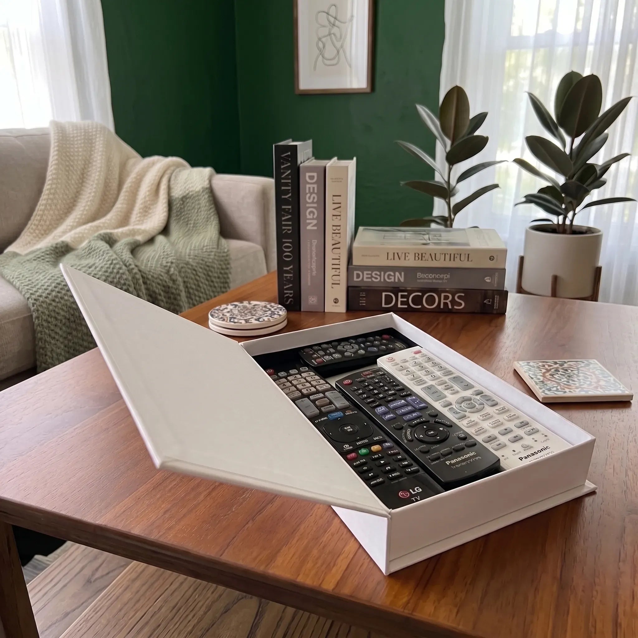 Livro Decorativo Falso com Compartimento Secreto para Sala
