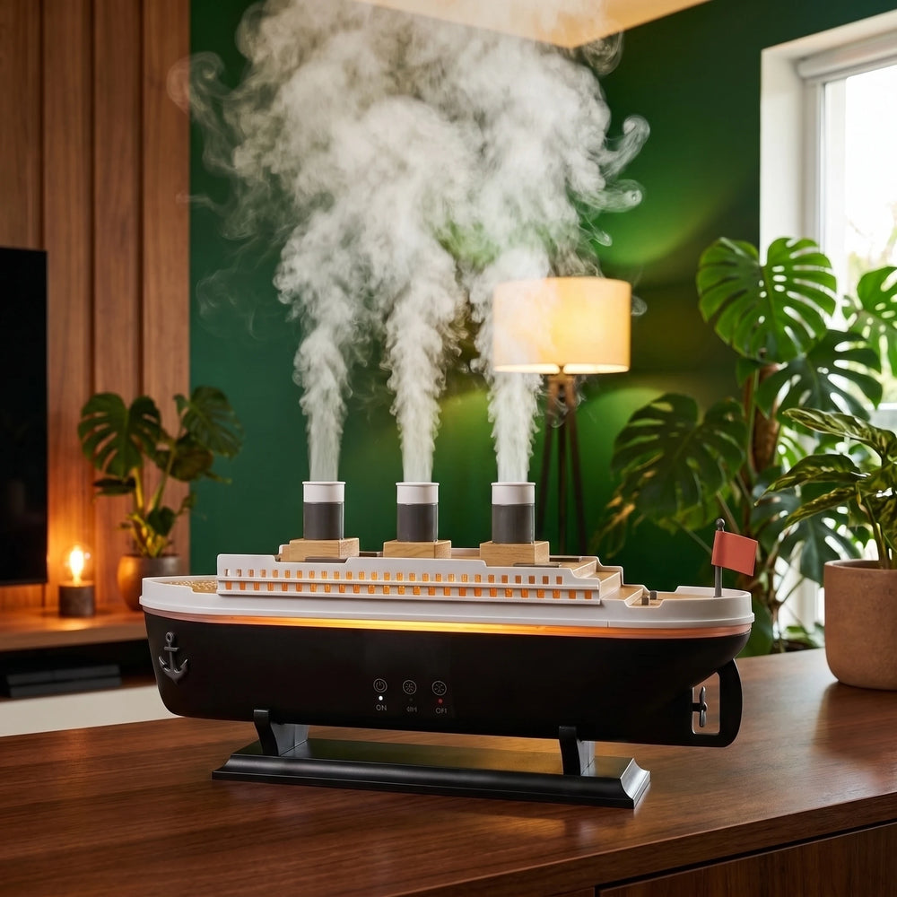 Umidificador Aromatizador Navio Titanic