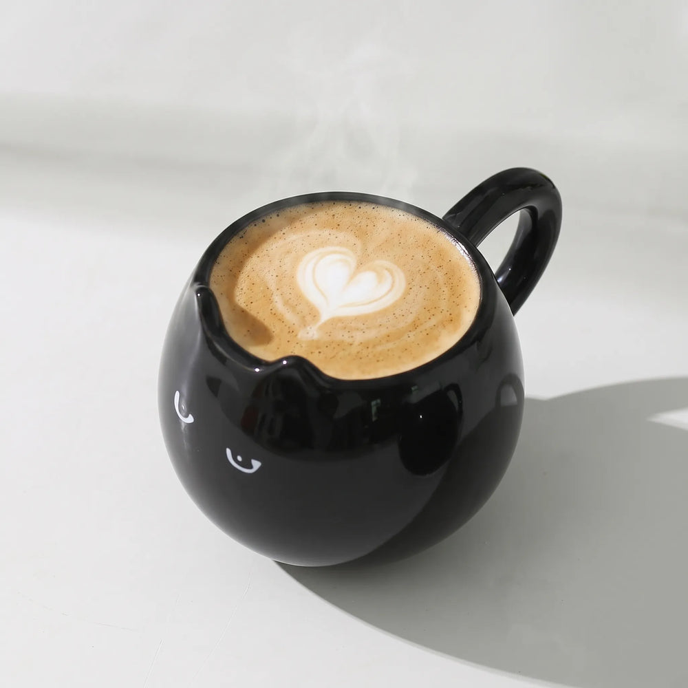 Caneca Gatinho de Cerâmica 380ml