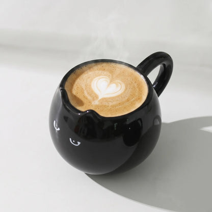 Caneca Gatinho de Cerâmica 380ml