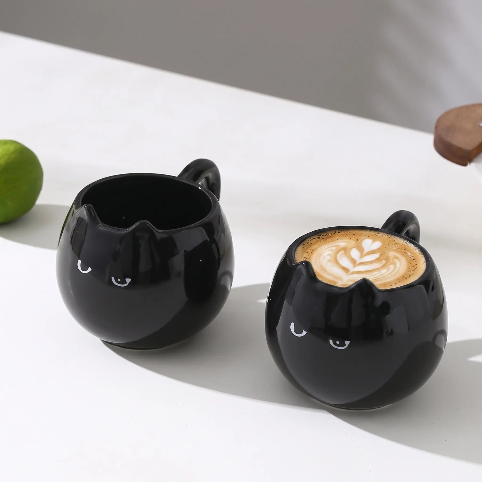 Caneca Gatinho de Cerâmica 380ml