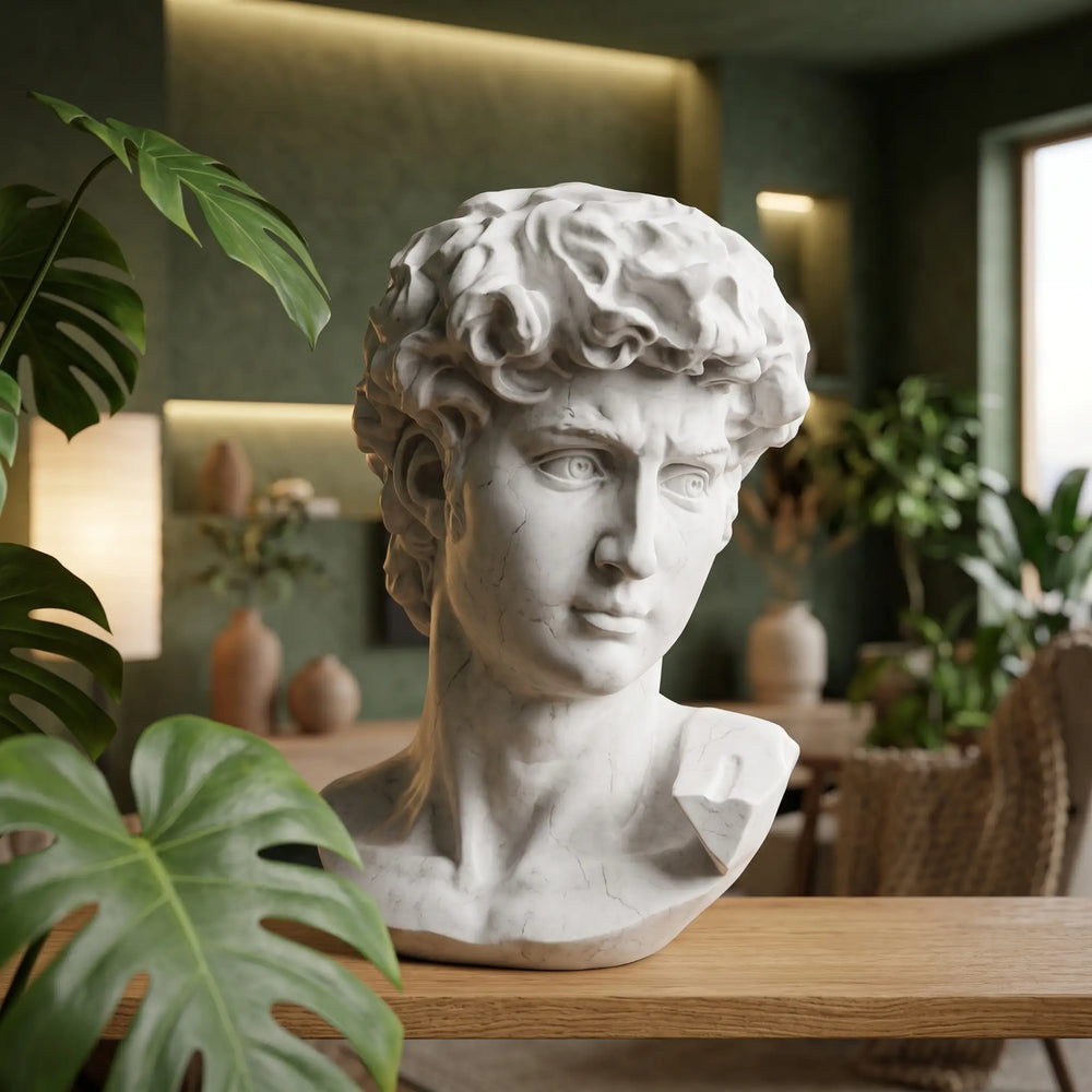 Estátua Grega em Resina | David e Vênus