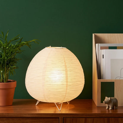 Luminária de Mesa Wabi Sabi Estilo Nórdico com LED