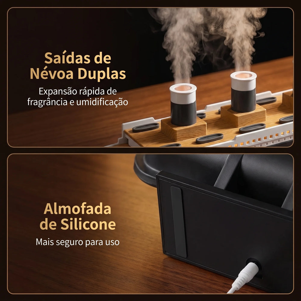 Umidificador Aromatizador Navio Titanic