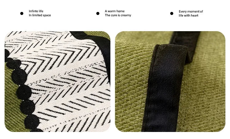 Cobertor de Sofa de Chenille para Sala de Estar