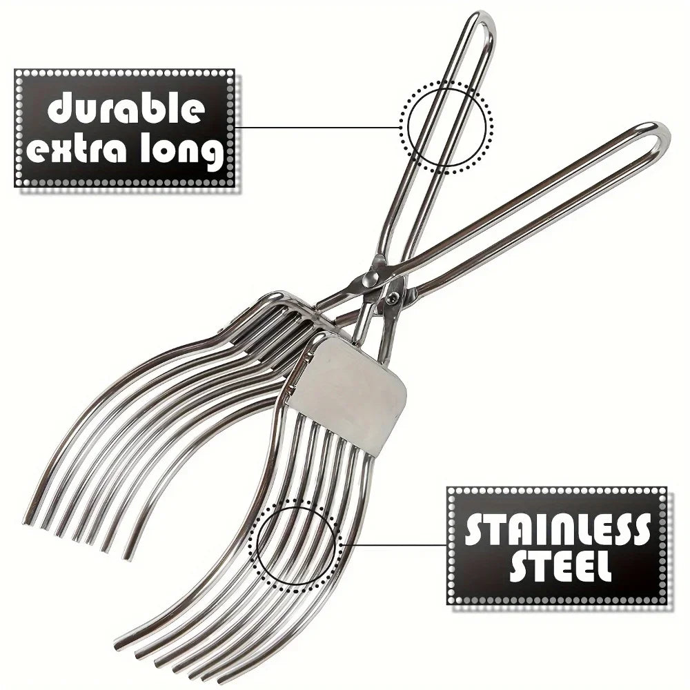 Cortador Multifunção em Aço Inox para Churrasco e Cozinha