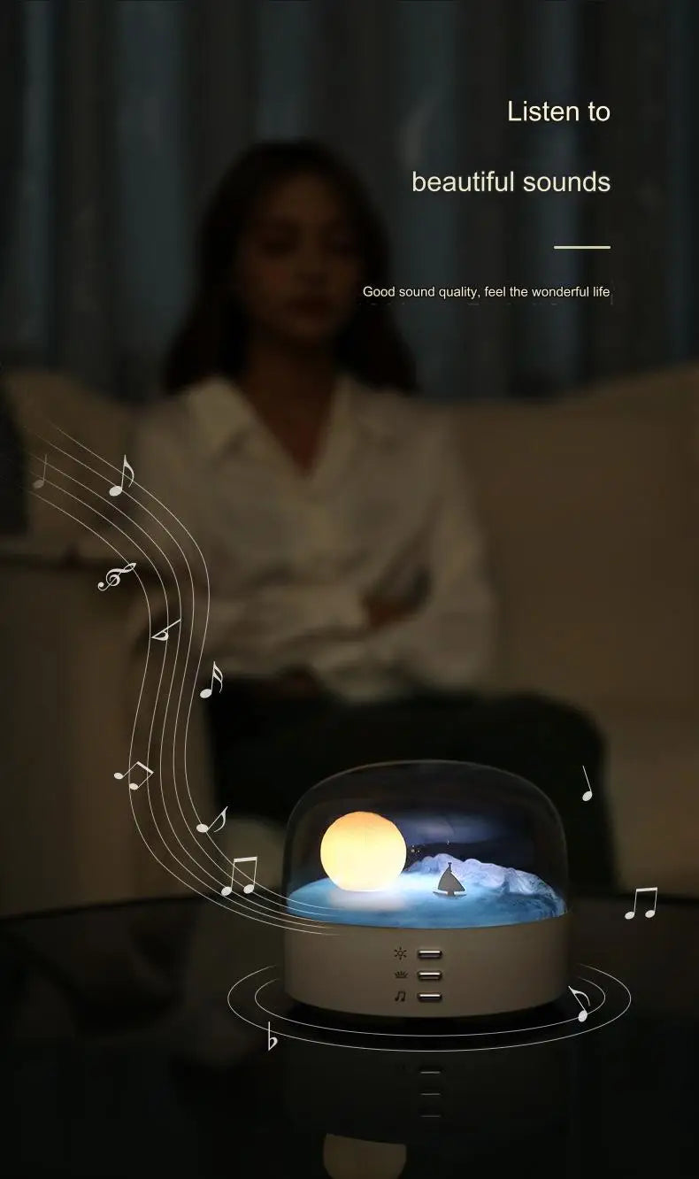 Lâmpada de Mesa de Lua
