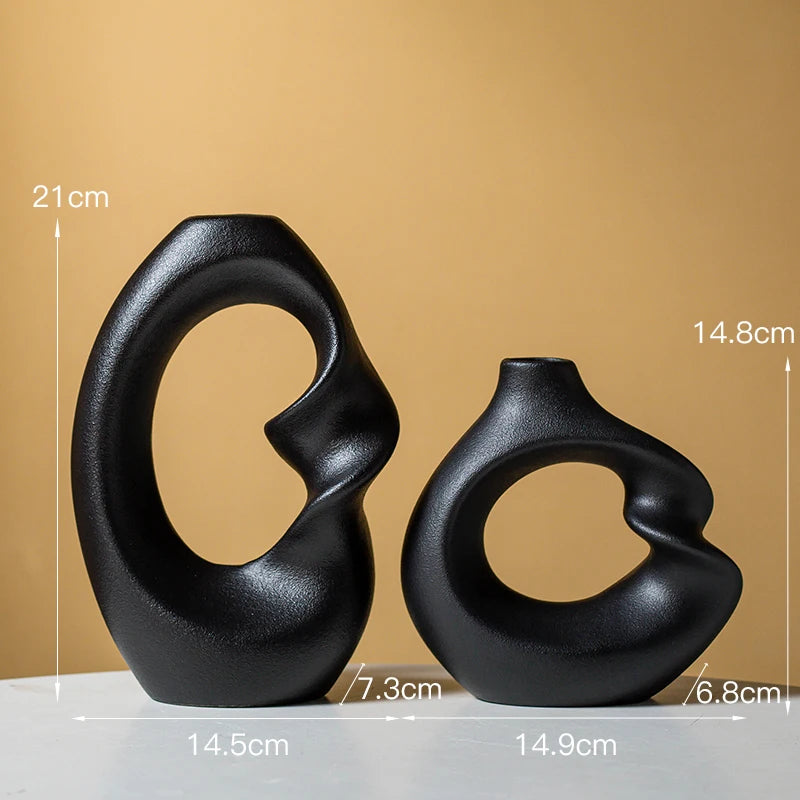 Vaso Cerâmico Emalteado