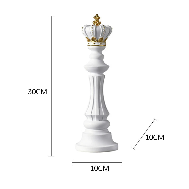 Figurina de Xadrez de Resina
