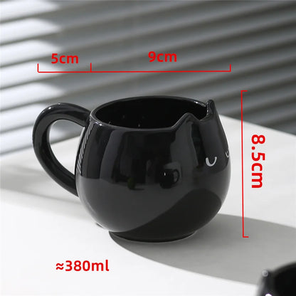Caneca Gatinho de Cerâmica 380ml