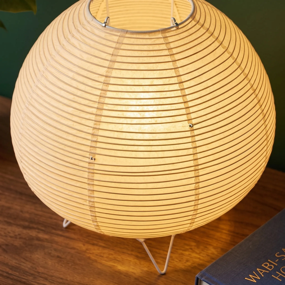 Luminária de Mesa Wabi Sabi Estilo Nórdico com LED
