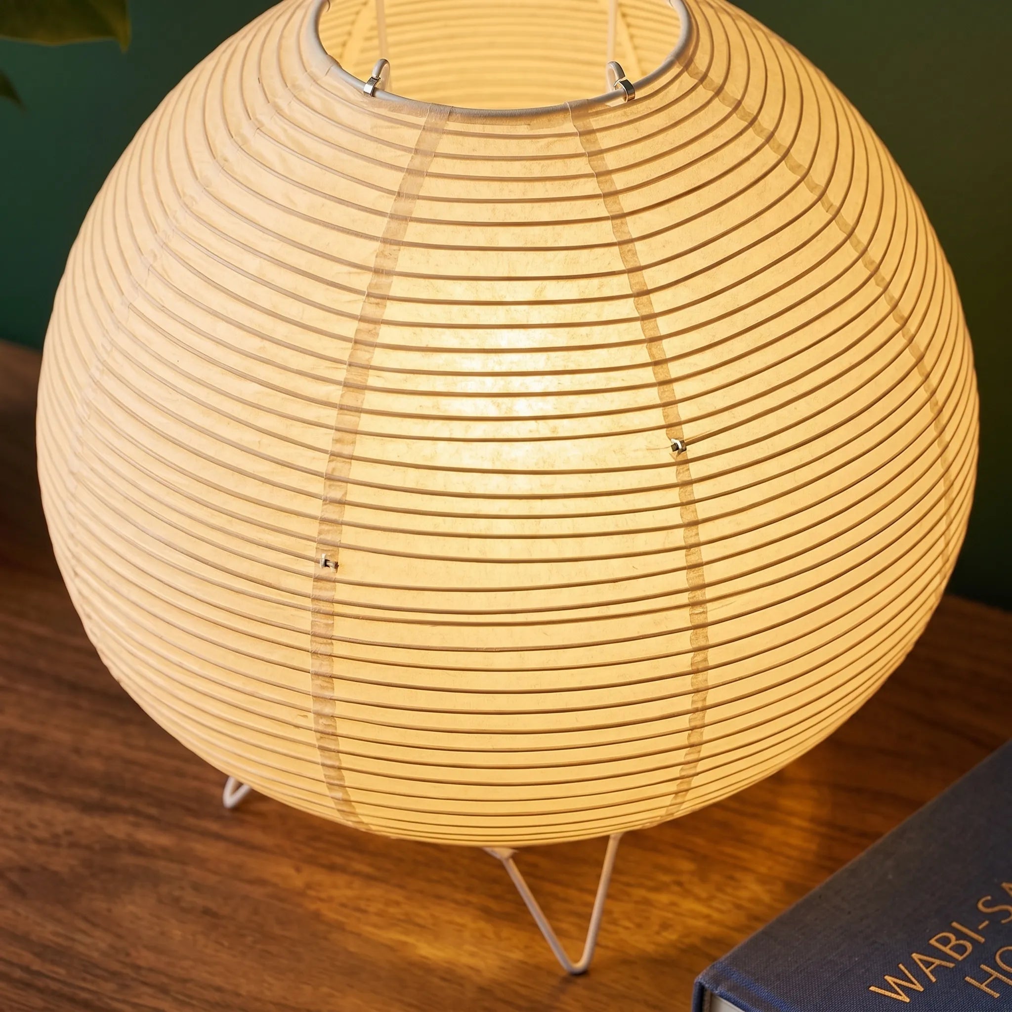 Luminária de Mesa Wabi Sabi Estilo Nórdico com LED