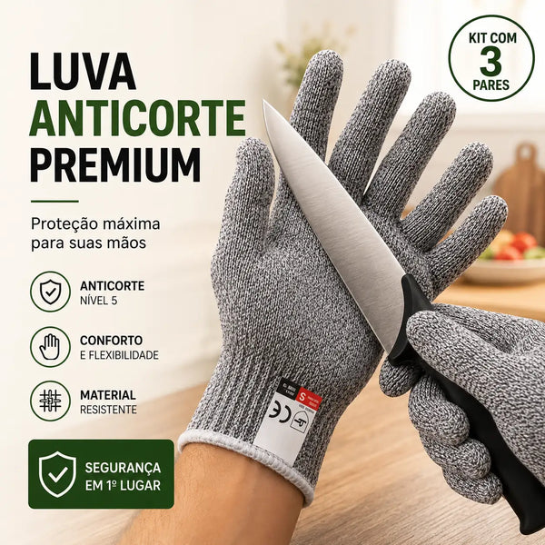 Luva Anticorte Premium V5